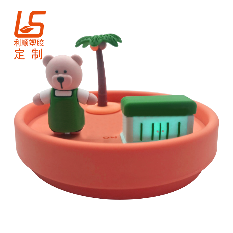 发光硅胶杯盖