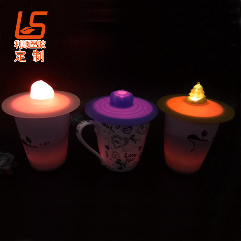发光公仔杯盖